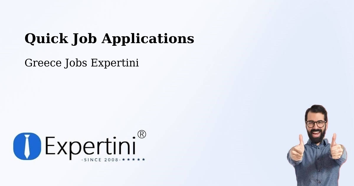 Quick Apply Feature – Kallithéa - Greece Jobs Expertini